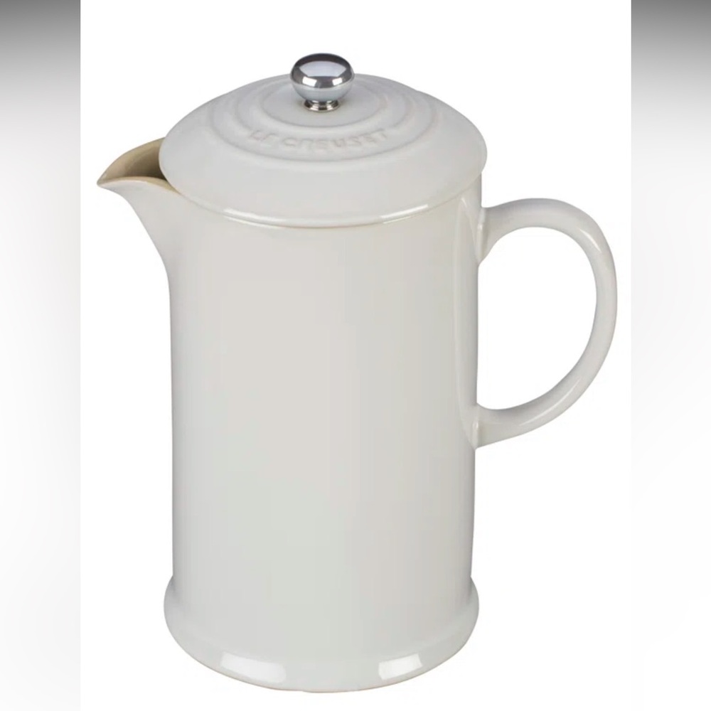 Le Creuset French Press in White - 12 oz